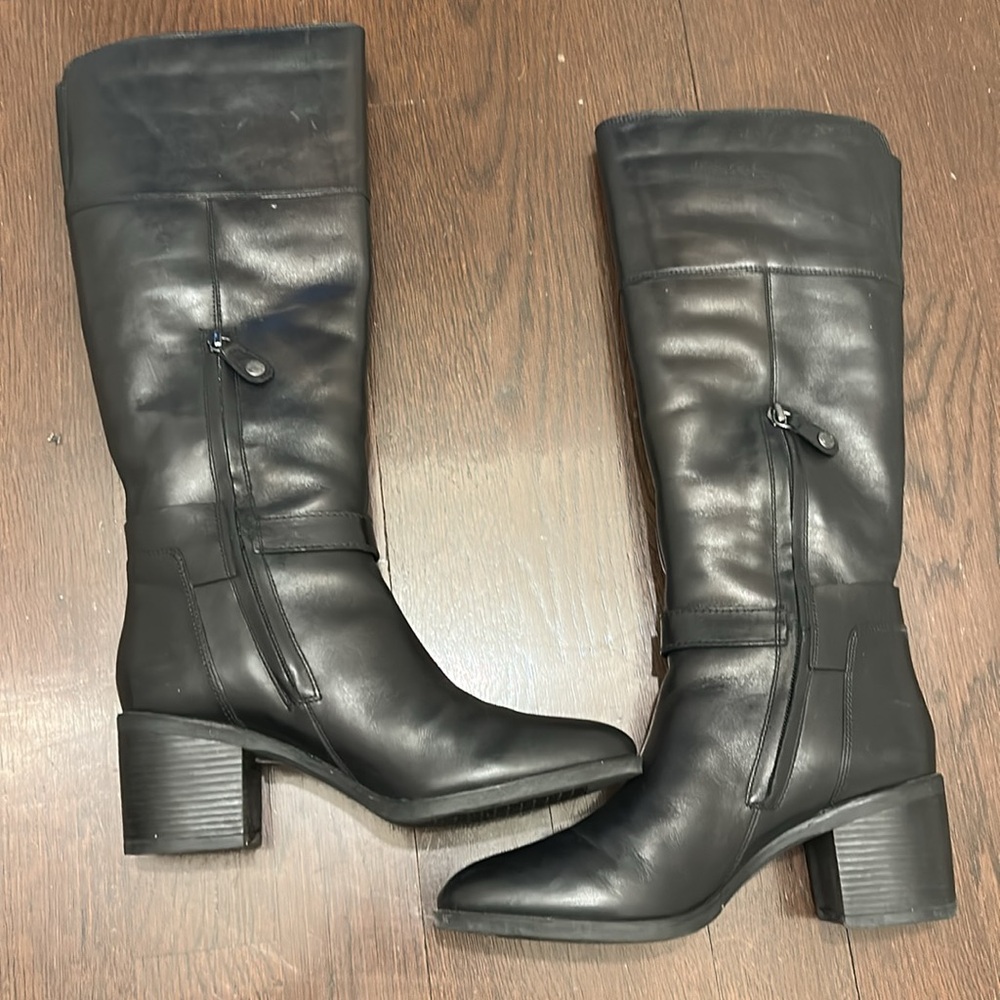 GEOX Respira Leather Boots – EU 37.5 – Pointed Toe – Elegant - Picture 8 of 11